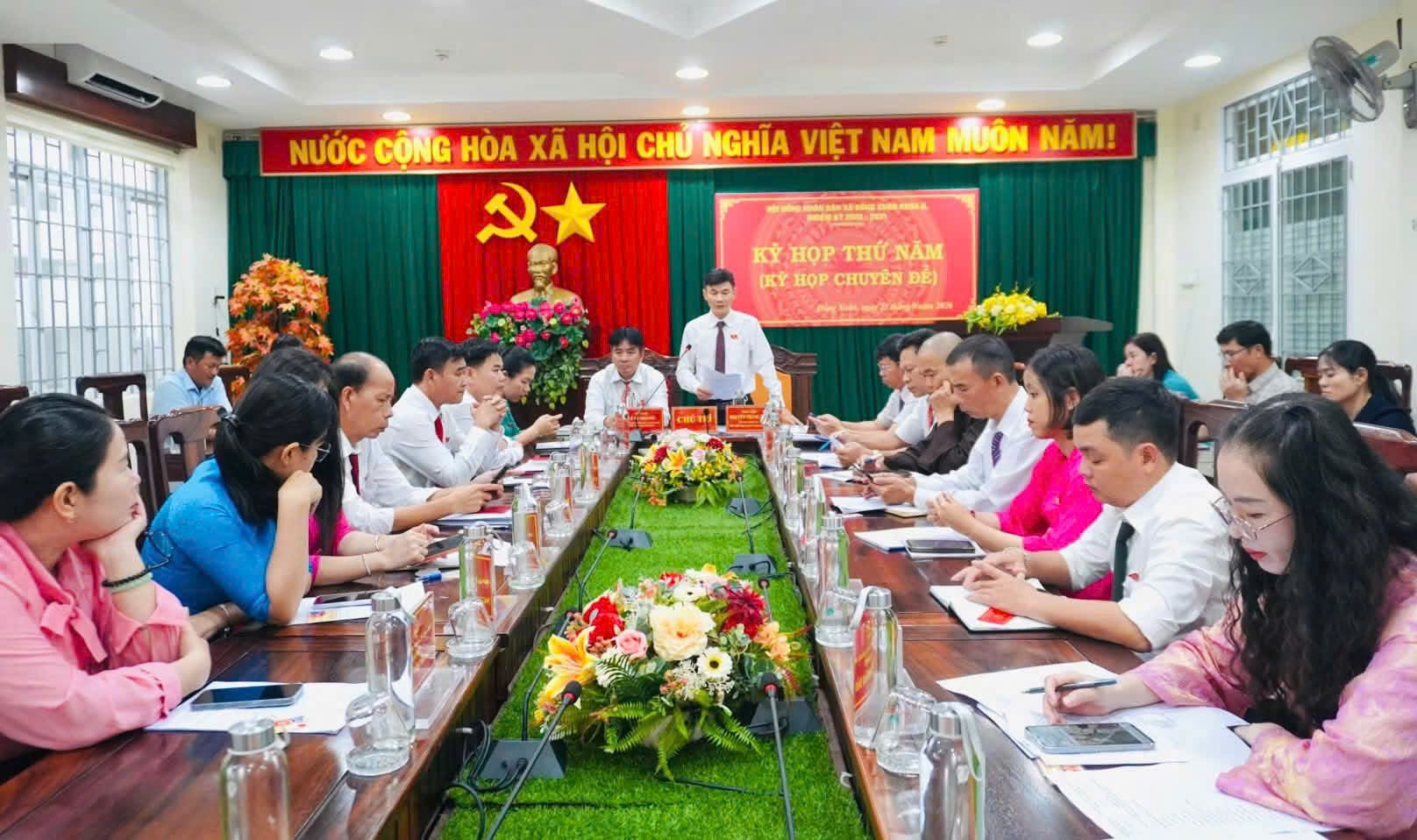 HĐND xã Đồng Xuân tổ chức thành công Kỳ họp thứ Năm (kỳ họp chuyên đề)